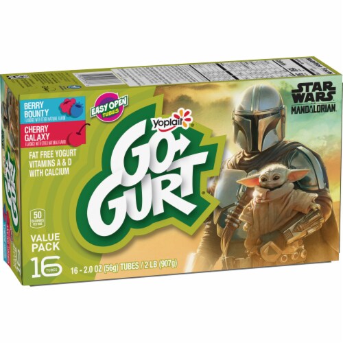 Go-GURT Disney Stitch Kids Fat Free Yogurt Tubes Value Pack Perspective: front