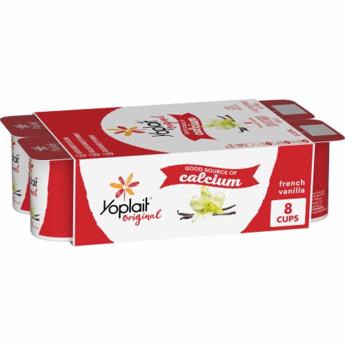 Yoplait Original French Vanilla Low Fat Yogurt Cups