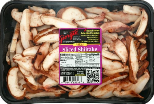 Giorgio Sliced Shiitake Mushrooms Perspective: front