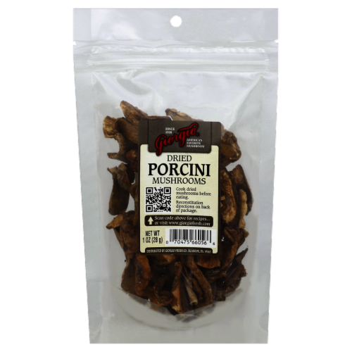 Giorgio Dried Porcini Mushrooms Perspective: front