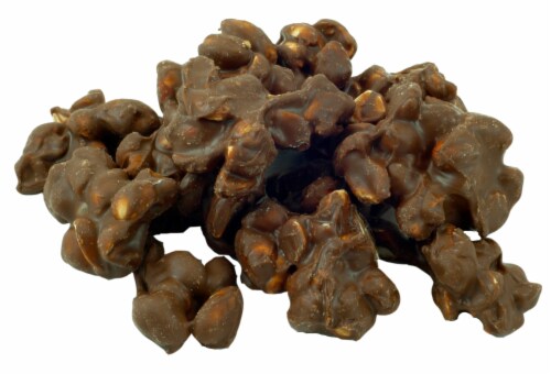 Idaho Spud Chocolate Peanut Clusters Perspective: front