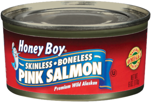 Honey Boy Skinless Boneless Salmon Perspective: front