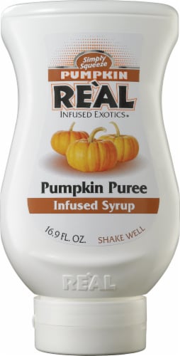 Coco Real Simply Squeeze Pumpkin Puree Infused Syrup (12 Pack) Perspective: front