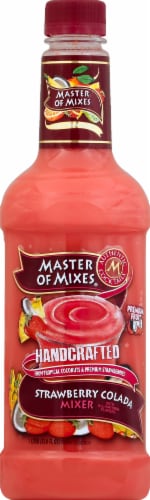 Master of Mixes Strawberry Colada Mixer Perspective: front