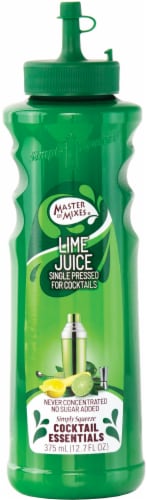 Master of Mixes® Lime Cocktail Juice Perspective: front