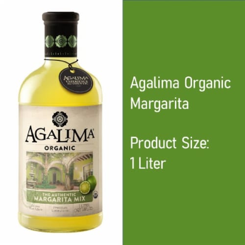 Agalima® Organic Margarita Ready to Drink Cocktail Mix Perspective: front