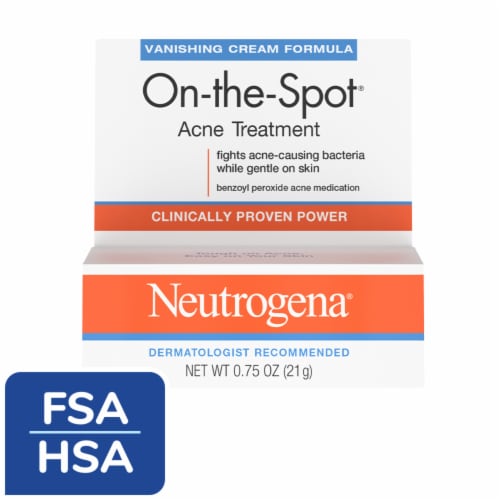 Neutrogena On-The-Spot Acne Spot Treatment with 2.5% Benzoyl Peroxide Acne Treatment Perspective: front