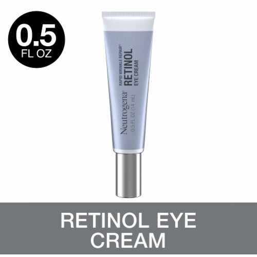 Neutrogena Rapid Wrinkle Repair Retinol Eye Cream for Dark Circles with Retinol & Hyaluronic Acid Perspective: front