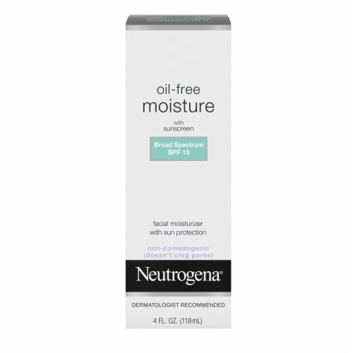 Neutrogena® Oil-Free Moisture SPF 15 Facial Moisturizer Perspective: front