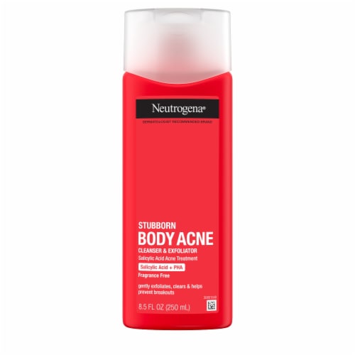 Neutrogena® Stubborn Body Acne Cleanser Perspective: front