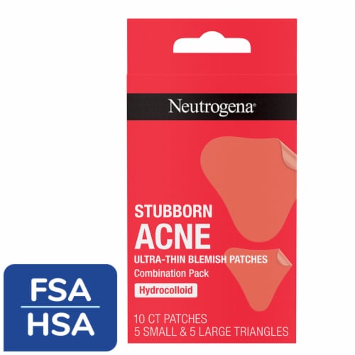 Neutrogena Stubborn Acne Pimple Patches Provide Optimal Healing Enviroment for Pimples Perspective: front