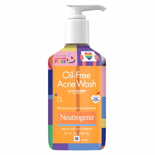 Neutrogena® Oil-Free Acne Wash, 9.1 fl oz - Harris