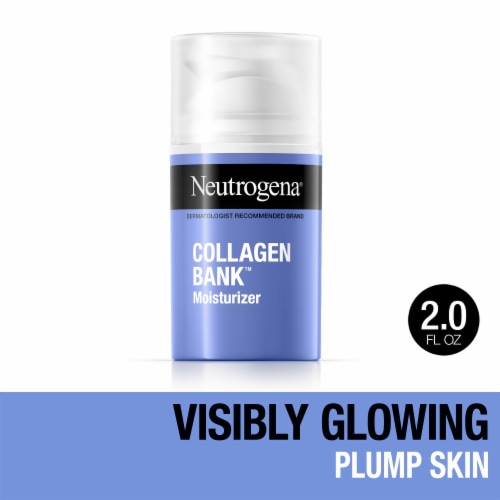 Neutrogena Collagen Bank Face Moisturizer Daily Anti-Aging Face & Neck Collagen Cream Perspective: front
