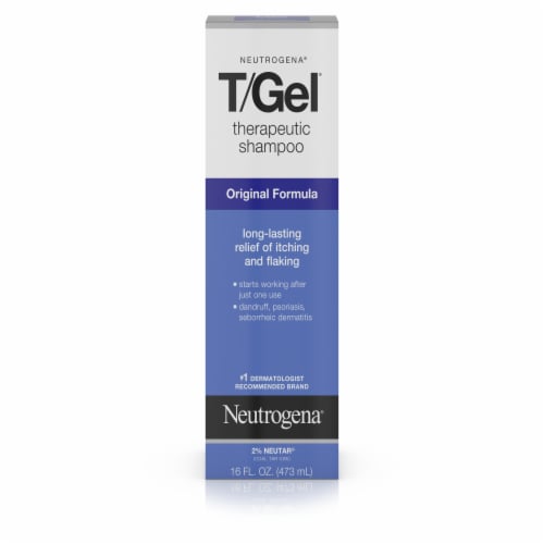 Neutrogena® T/Gel Original Formula Therapeutic Shampoo Perspective: front