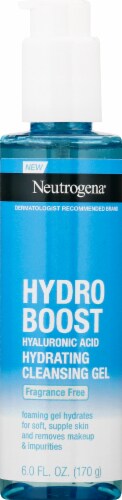 Neutrogena® Hydroboost Hyaluronic Acid Hydrating Cleansing Gel Perspective: front
