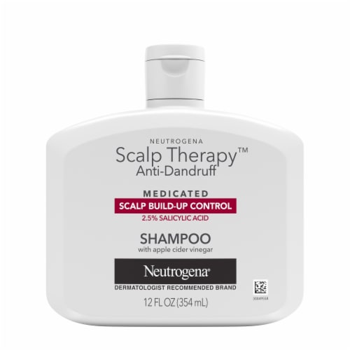 Neutrogena Scalp Therapy™ Anti-Dandruff Medicated Shampoo Perspective: front