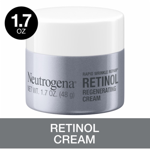Neutrogena Rapid Wrinkle Repair Retinol Face Moisturizer Daily Anti-Aging Face Cream with Retinol Perspective: front