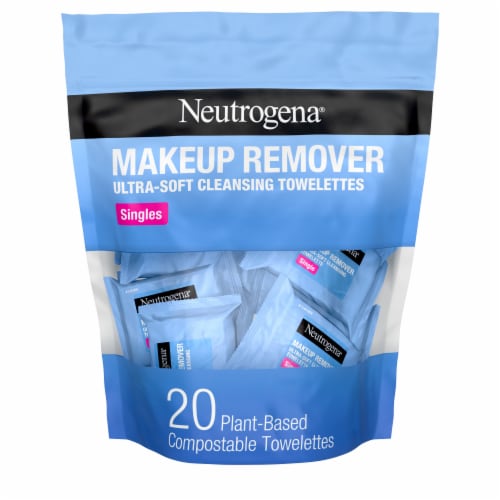 Neutrogena Makeup Remover Cleansing Towelette Singles Perspective: front