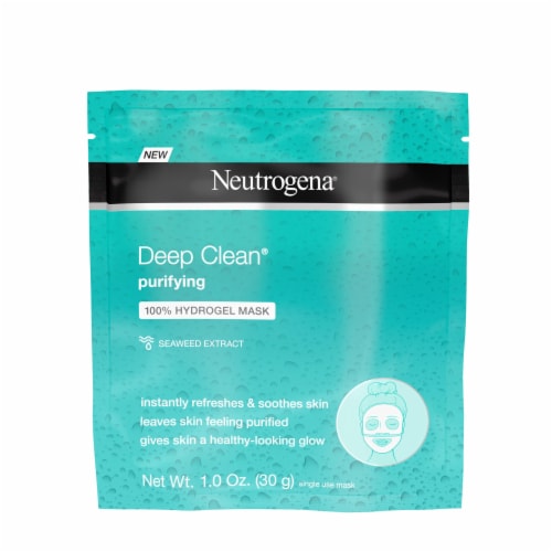 Neutrogena Deep Clean Purifying 100% Hydrogel Mask Perspective: front