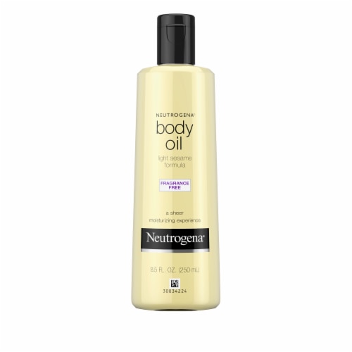 Neutrogena® Body Oil Light Sesame Formula Perspective: front