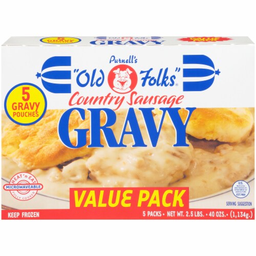 Purnell's Sausage Gravy Value Pack Perspective: front