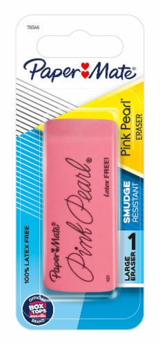 Paper Mate® Pink Pearl® Eraser Perspective: front