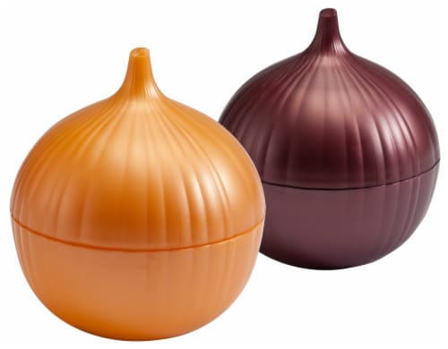 Hutzler Onion Saver, Tomato Saver, and Garlic Saver, 3-Pc. Food Keeper Set