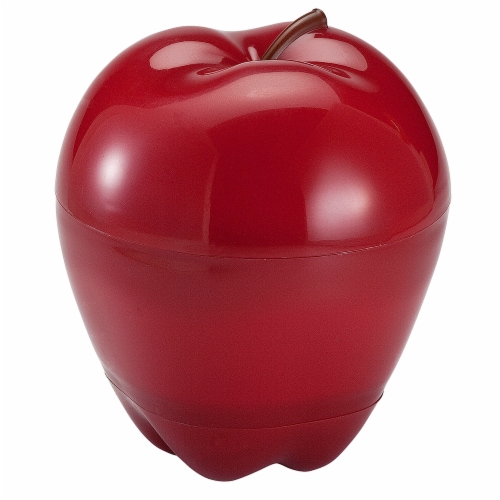 Hutzler Apple & Dip Snack Attack Container - Red Perspective: front