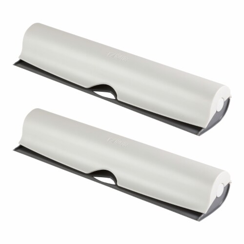 Hutzler Wrap Dispensers - Gray Perspective: front