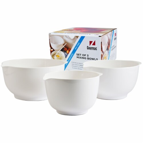 4 Liter Melamine Mixing Bowl with Nonslip Bottom by Hutzler