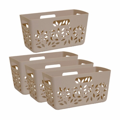 Hutzler Pantry Basket Set - Brown Perspective: front