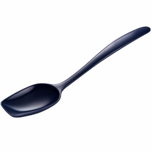 Hutzler Melamine Spoon - Cobalt Blue Perspective: front