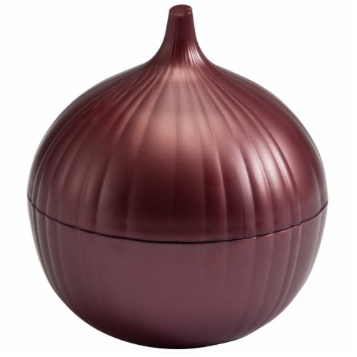 Hutzler Onion Saver, Red Perspective: front