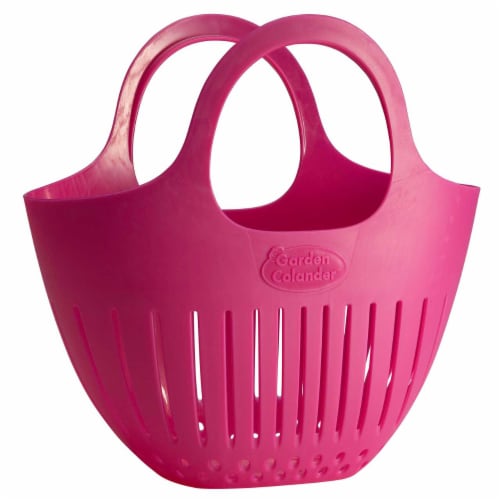 Mini Garden Colander (raspberry) Perspective: front