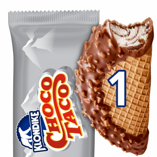 Klondike® Choco Taco Ice Cream Bar Perspective: front