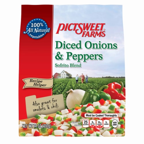 Pictsweet Farms® Dried Onions & Peppers Perspective: front