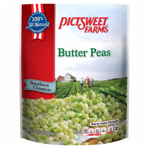 Pictsweet Farms® Southern Classics® Butter Peas Frozen Vegetable Perspective: front