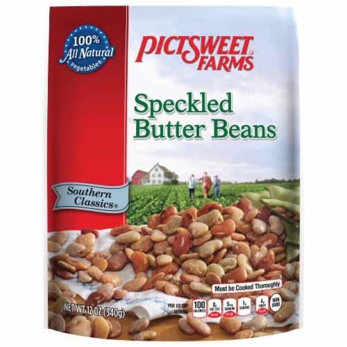 Pictsweet Farms® Frozen Speckled Butter Beans Perspective: front
