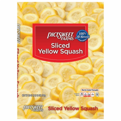 Pictsweet® Farms Frozen Sliced Yellow Squash Perspective: front