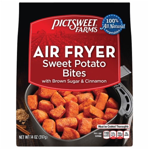 Pictsweet Farms® Air Fryer Sweet Potato Bites Perspective: front