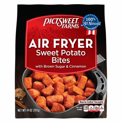 Pictsweet Farms® Air Fryer Sweet Potato Bites Perspective: front