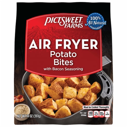 Pictsweet Farms® Air Fryer Bacon Seasoning Potato Bites Perspective: front