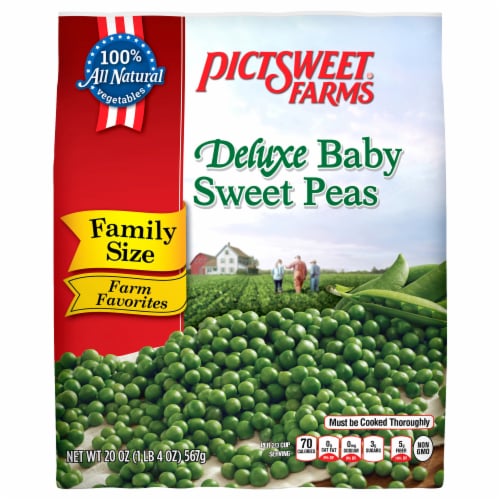 Pictsweet Farms® Family Size Deluxe Baby Sweet Peas Perspective: front