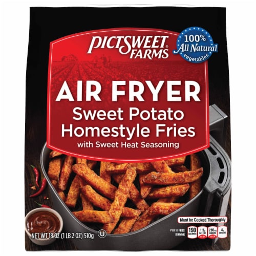 Pictsweet Farms® Sweet Potato Homestyle Sweet Heat Seasoning Fries Perspective: front