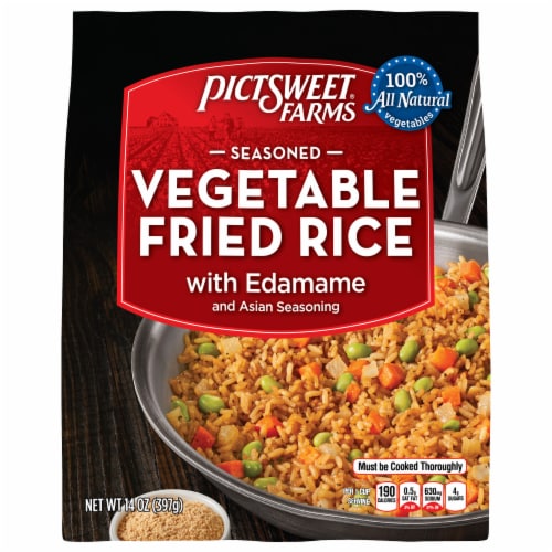 Pictsweet Farms® Vegetable Fried Rice with Edamame Perspective: front