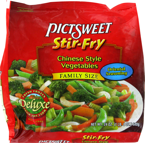 Pictsweet Farms® Stir-Fry Chinese Style Vegetables Perspective: front