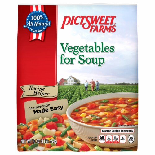 Pictsweet Farms® Frozen Vegetables for Soup Perspective: front