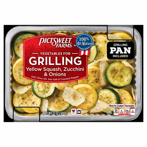 Pictsweet Farms® Frozen Vegetables for Grilling Yellow Squash Zucchini & Onions Perspective: front