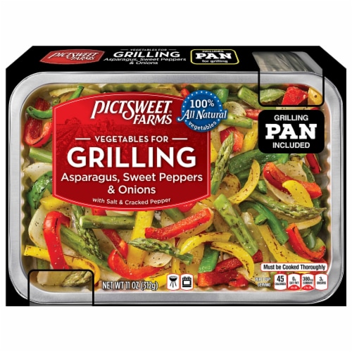 Pictsweet Farms® Frozen Vegetable For Grilling Asparagus Sweet Peppers and  Onions, 11 oz - Kroger