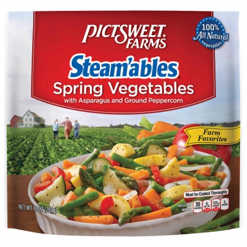 Pictsweet Farms® Steam'ables® Farm Favorites Spring Vegetables Perspective: front